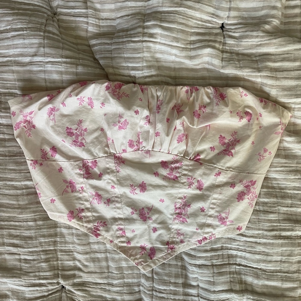 Stella Laguna Beach Floral Corset Top